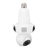 Light Bulb Security Camera E27 Socket 2.4GHz WiFi 4MP HD Camera Motion Detection Dual Lens NTP Time V1294-YM0901-3113250204411