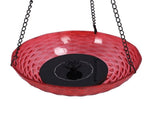 Hanging Solar Bird Bath Fountain Set 9.3in Diameter Bird Bath Bowl with Solar Powered Pump for V1294-YM0901-3111240295211