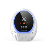 White Rechargeable Ozone & UV-C Air Purifier with Remote - Portable Odor Eliminator for Home, Pets & V888-ELOSUNG34563