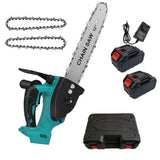12"inch Cordless Electric Chainsaw 2 Battery 2 Chain Brushless Wood Cutter Saw V201-FDZ0012BU8AU