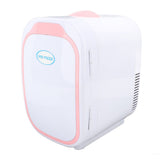 6L Mini Fridge Cooling Heating Low Noise Single Door Portable Small Refrigerator for Home Car Use V1294-YM0901-3113240077911
