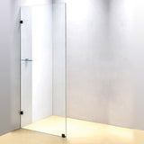 800 x 2000mm Frameless 10mm Safety Glass Shower Screen V63-828941