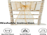 50 Pack Organza Chair Sashes Bows Ties for Wedding Christmas Party Reception Ceremony Banquet V1237-ZY00B0BBQGVGMF