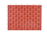 Garage Tiles Interlocking 12x12 in 50 Pack Garage Flooring Tiles Red V952-CKDDHSJ501212FZ13V0