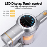 Devanti 300W Stick Vacuum Cleaner Cordless Self-Standing Golden VAC-CL-207-GD