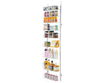 Over the Door Pantry Organizer, 9-Tier Pantry Organization and Storage, Heavy-Duty Steel Hanging V952-MGCCJ9CBS000XN3NWV0