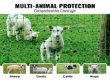 Electric Fence Netting, 1.06 x 49.98 m, PE Net Fencing with Posts & Double-Spiked Stakes, Utility V952-DXJCWLW42IN1LYCCLV9