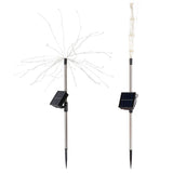2Pcs/Set Outdoor Solar Garden Decorative Lights Lawn Lights Holiday Lighting V1294-YM0901-3111200165911