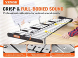 30 Note Glockenspiel Xylophone Bell Kit, Professional Percussion Instrument Set with Mallets, Drum V952-30YFZQWZJ8LXX4BJCV0