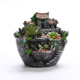 Fairy Garden Planter Plants Pot Tiny Creative Flowers Succulent Plants Fairy House Pot Holders V1192-AZ-W-3616