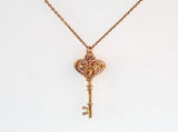 Gift Box - Key Rose Gold Aroma Necklace Purify Oil Blend V760-GBAJ - 39