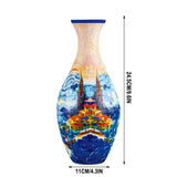 3D Puzzles Vase for Adults, 3D Puzzle Vase, 160 PCS 3D Puzzle Vase for Adults, 9.6*4.3in 3D Puzzle V1192-AZ-W-29471