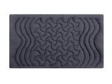 Giselle Bedding 3-Zone Pillowtop Mattress Topper 1000GSM for Back Pain Relief Washable with 45cm TOPPER-3ZONE-CHAR-S