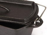 Cast Iron Bread Pan with Lid Non-Stick, Durable Loaf Pan for Perfect Baking V324-TSD-SINBREPOT