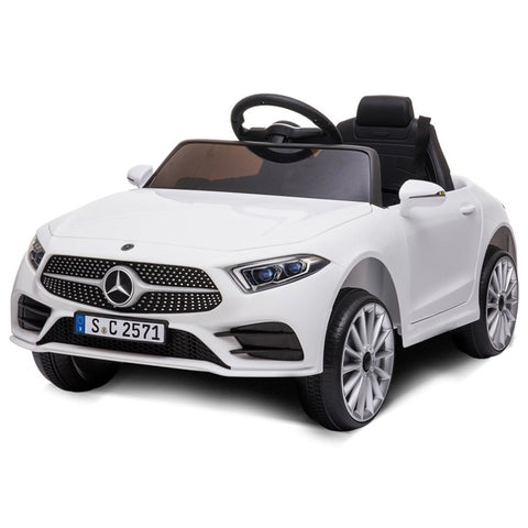 Kahuna Mercedes Benz CLS 350 Kids Electric Ride On Car with Remote Control - White CAR-CLS-350-WH