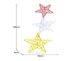 Christabelle 120cm Triple Star Christmas Display with Lights 112_MHA515