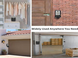Wall Mounted Lock Box Punch Button Key Lock Box for House Keys Numeric Combination Lock Box for V1366-AZ2-W-05891