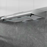 Devanti 900mm Range Hood 90cm Rangehood Stainless Steel RH-D-GF49-90-SR