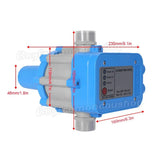 Automatic Water Pump Controller Pressure Switch Electronic Unit in Blue for Irrigation V178-59210