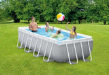 Intex PRISM Premium Rectangle Metal Frame Pool Above Ground 4.0m x 2.0m 1.0m 26788 V1032-IXPRISM4X2X1_26788