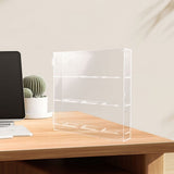 Clear Acrylic Hockey Puck Display, Wall Mounted, Space-Saving, Dust-Proof, Universal Fit V1192-AZ-W-24847