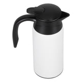 800ml Portable Electric Car Kettles Car Water Dispenser with White Base Silicone Sealing Ring Cover V1294-YM0523-3113210237912