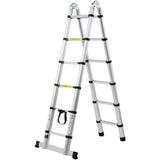 Telescoping Extension Ladder 12.5FT A-Shape w/ Stabilizer Bar for RV V952-AZXSSLTNLSLK7NWR8V0