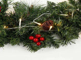 Christmas Garland Decorations Xmas Holiday Indoor Indoor Home Mantle Fireplace V1366-AZ2-W-19832