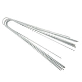 50 PCS Steel Landscape U shaped Stakes Pins Staple Peg for Ground Garden Farm Grass Tent Fence V1294-YM0901-JY17341