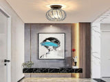 Modern Crystal Ceiling Light E27 LED Ceiling Lamp Mini Crystal Chandelier for Kitchen Dining Room V1237-ZY-203-4193