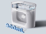 Mini Air Conditioner 900ML 3 Speeds Low Noise Cooling Humidifying USB Portable Air Cooler V1294-YM0703-3113230143011