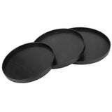 Wooden Round Tea Cup Tray Round Originality Fruit Palte Tableware Cutlery Kitchen Accessory V1294-YM0901-3118210110111