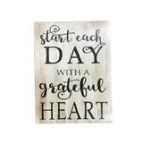 Grateful Heart Wall Art 30x40cm V637-33845WAL