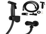 G1/2 Thread Bidet Sprayer Set Stainless Steel Bathroom Toilet Bidet Sprayer Black V1294-YM0901-3112200106611