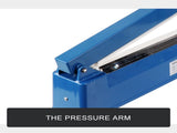 400mm Electric Heat Sealer Sealing Machine Impulse Plastic Poly Bag AU PLUG V201-FDZ2222DB8AU