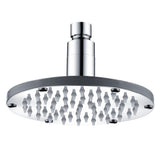 8 inch LED Rainfall Shower Head Round Shower Head Automatically RGB Color-Changing Temperature V1294-YM0901-H39369-1