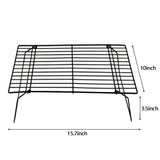 3 Tier Cooling Rack, Foldable Non-Stick Stainless Steel Wire Cake Rack for Pies, Pastries,15.7'' x V1192-AZ-W-12189