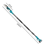 Traderight Mini Chainsaw Pole Saw Brushless 700W 2.49m Adjustable Head Blue HW0325-AU