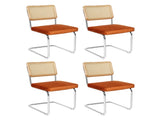 Levede 4xRattan Chair Dining Chairs CH1108-2-BRX2