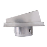 Exterior Wall Vent Cover with Flats 100mm Square SUS304 Stainless Steel Dryer Exhaust Vent Cover for V1294-YM0901-3114240091311
