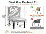 2Pcs Clear Plastic Chairs Cat/Dog Bite Resistant Dining Chairs, Clear Waterproof Chair V1192-AZ-W-17361