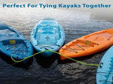 Floating Water Safety Rope with Clip Quick Connect to River Tube, Kayak Safety Vest &Floating Lily V1366-AZ2-W-14556
