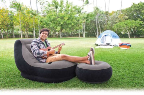 Intex Ultra Lounge Inflatable Chair and ottoman 68564 V1032-IXULTRACHAIR_68564