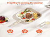 17 Piece Pots and Pans Set Nonstick, Detachable Handle Cookware, Space Saving Induction cookware V952-LGTZLGKCSB6GGB3OFV0