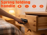 4-Pack Spring-Loaded Handles Heavy-Duty Carbon Steel, Warp-Resistant, Easy Installation, Ideal for V1369-AZ3-W-12069