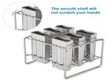 Stainless Steel Molds Ice Cream Industrial Home Kitchen DIY Ice Pop Mould Maker Tool V1294-YM0727-JY06255-01