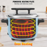 VEVOR Commercial Rice Cooker, 40-Cup Rice Cooker, 8 Liter Large Rice Cooker and Warmer with Nonstick V952-SYDFBFGS8LFGQJXTIV3