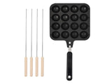 Non-Stick Takoyaki Grill Pan Plate, Cooking Baking Mold Tray V1263-JX-2982