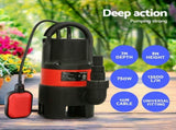 Giantz 750W Water Pump Dirty Submersible Sump Swim Pool Flooding Pond Clean PUMP-SUBM-750