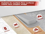 30 Pcs Door Stoppers for Bottom of Door Rubber Door Stop Wedge with Holder Doorstop for Home Office V1258-DP02-C-690